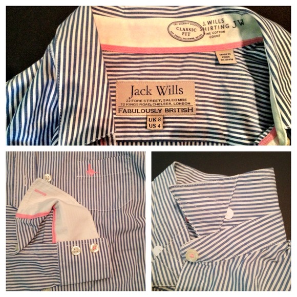 Bundled- Chic Jack Wills button up - Picture 3 of 4