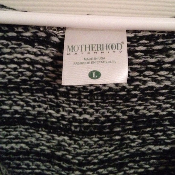 Motherhood black and white sweater - Picture 3 of 3