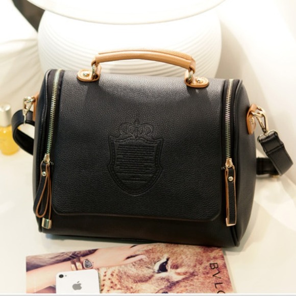 Black British  vintage inspired handbag!