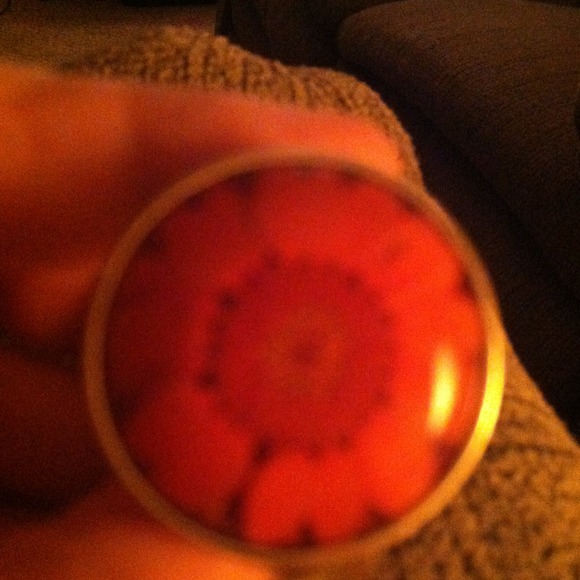 CORAL COLOR FASHION RING - Picture 2 of 2