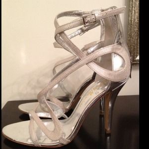 Guess by Marciano Silver Shoes