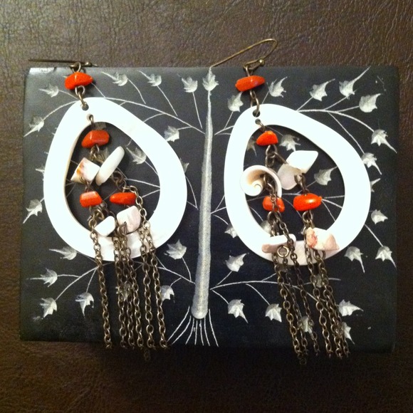 Earrings.