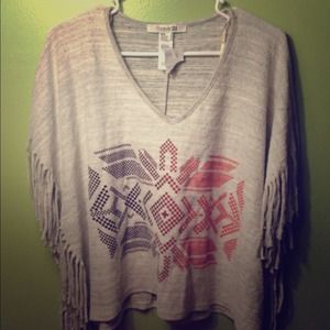 Cute fringe top
