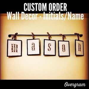 Custom Made Name Wall Decor