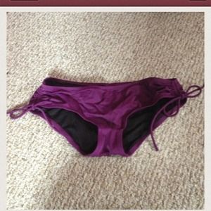 Victoria secret runched bikini  purple