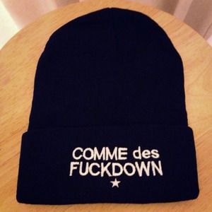 Comme des fuckdown beanie