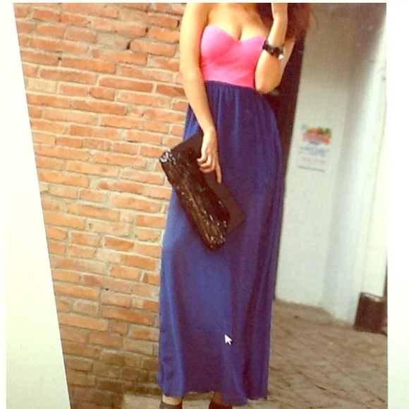 Chiffon Maxi dress NWT