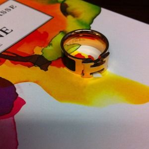 Black H ring LAST ONE