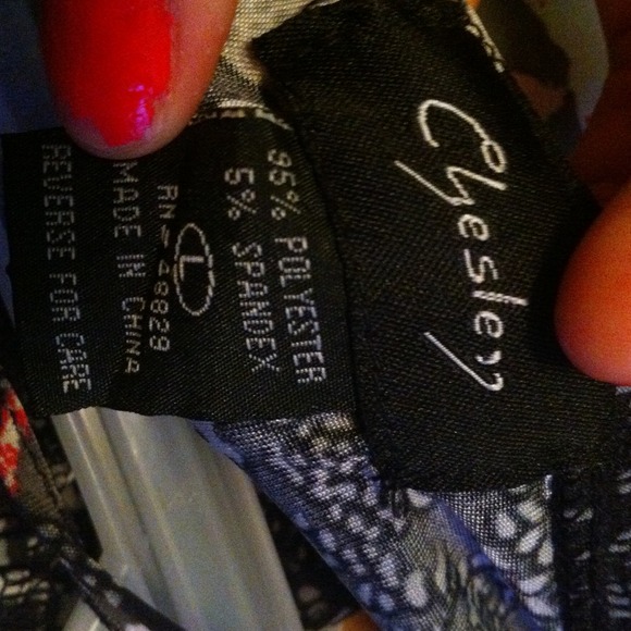 Pink, black, and white cheetah/zebra print maxi - Picture 3 of 3