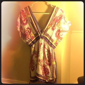 Paisley top pink comfy (ON HOLD)