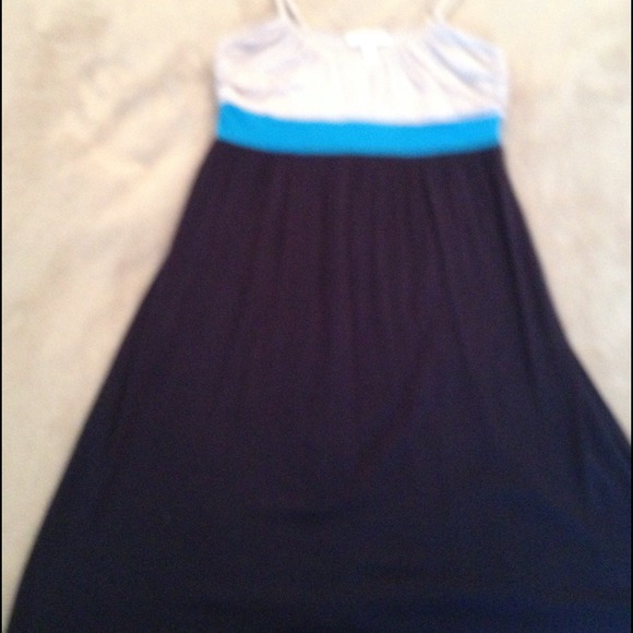 Color block sundress.