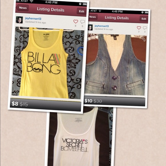 Jean vest, VS tank,yellow tank