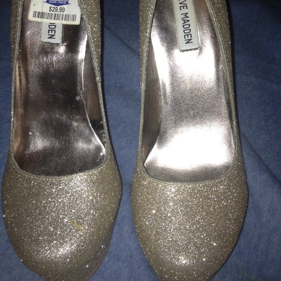 Steve Madden Glitter Heels