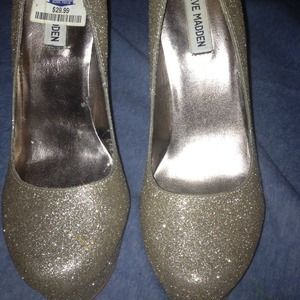 Steve Madden Glitter Heels