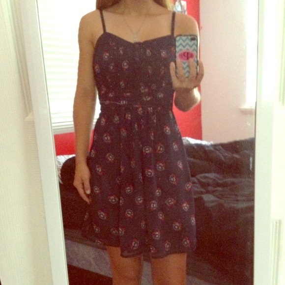 Navy Urban Outfitters dress