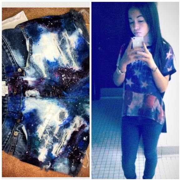 Galaxy and American tee bundle!