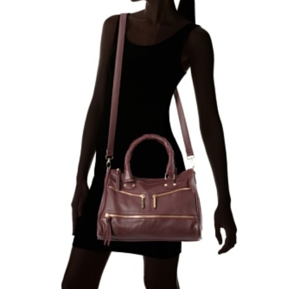 🔴SOLD🔴 R+J Burgundy Handbag - Picture 2 of 4