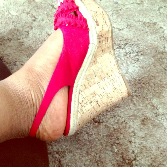 Hot platform shoes like new 😍