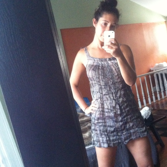 Mini dress cover up