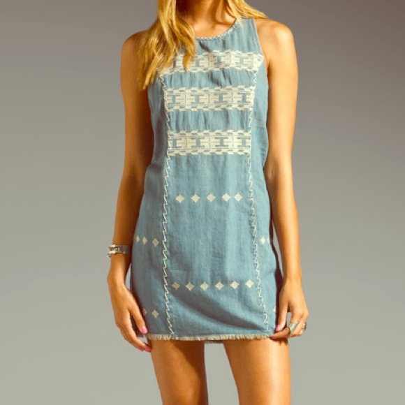 Nwt free people chambray dress