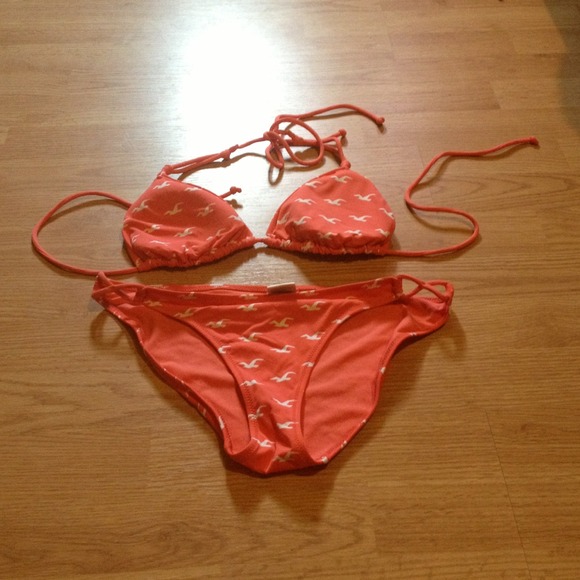 Coral Hollister Bikini