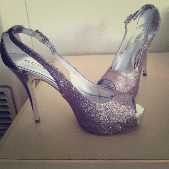 Guess Shoes - GUESS Peep-Toe Heels