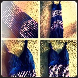 💢Traded💢 Leopard chiffon maxi 👗💜