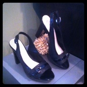 White House black market sling back heels