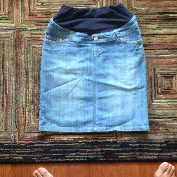 💥Maternity jean skirt💥