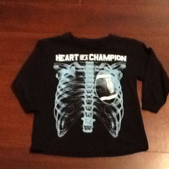 SOLDBoy's heart of a champion long sleeved t-shirt