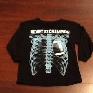 SOLDBoy's heart of a champion long sleeved t-shirt