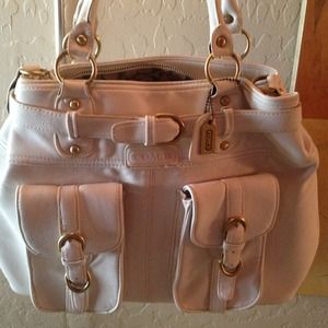 Top handle handbag