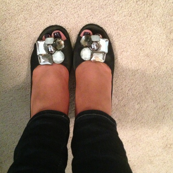 Black stilettos