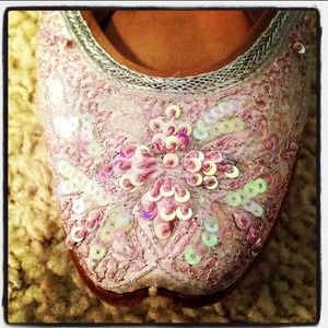 Handmade Indian style slip-ons
