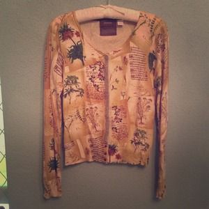 Anthropologie cardigan sweater