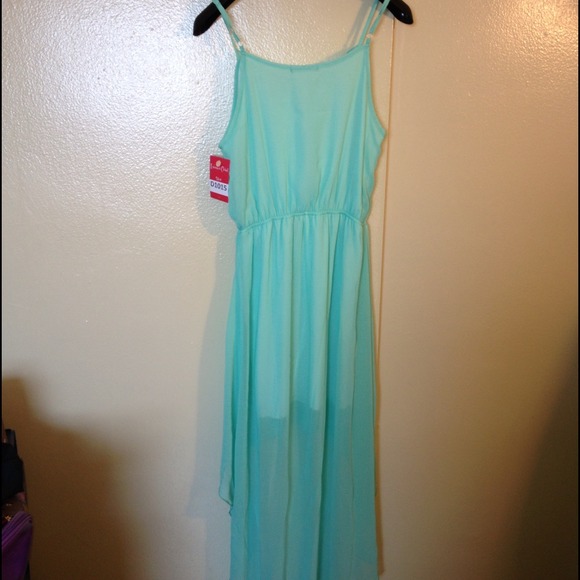 🔴 GIFTED Mint hi-low dress - Picture 3 of 4