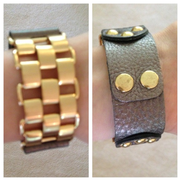 🚫SOLD IN A BUNDLE🚫NWOT Gold and Purple Bracelet