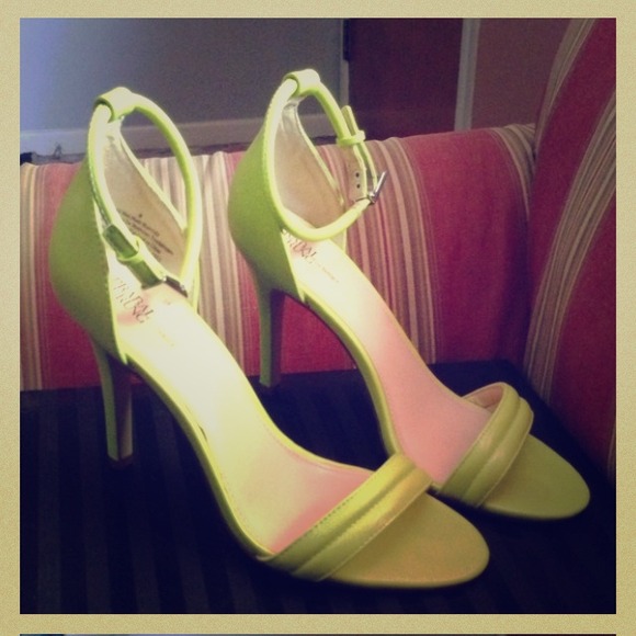 Probal Gurung Lime Heels