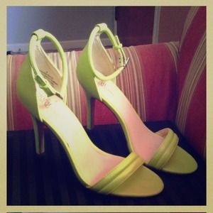 Probal Gurung Lime Heels