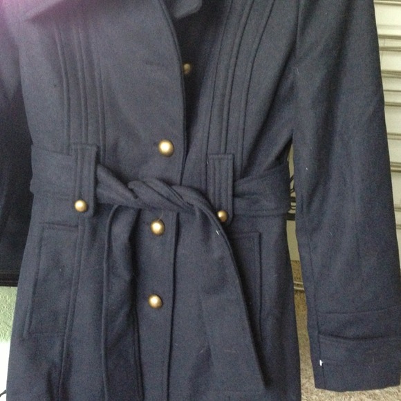 Navy blue peacoat - Picture 2 of 4
