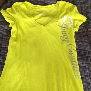 Juicy Couture V neck tee