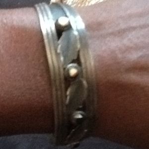 Bell sterling  onyx bracelet
