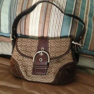Used Coach hand bag