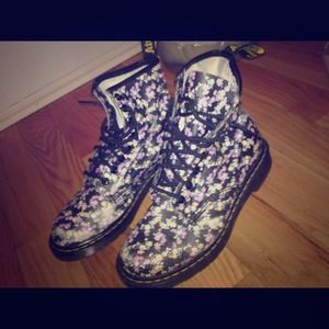 Floral Doc Martens