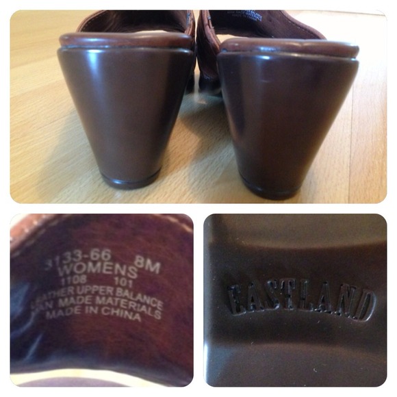 🚫Sold🚫Eastland sandals sz 8. Leather upper.Cute! - Picture 3 of 4