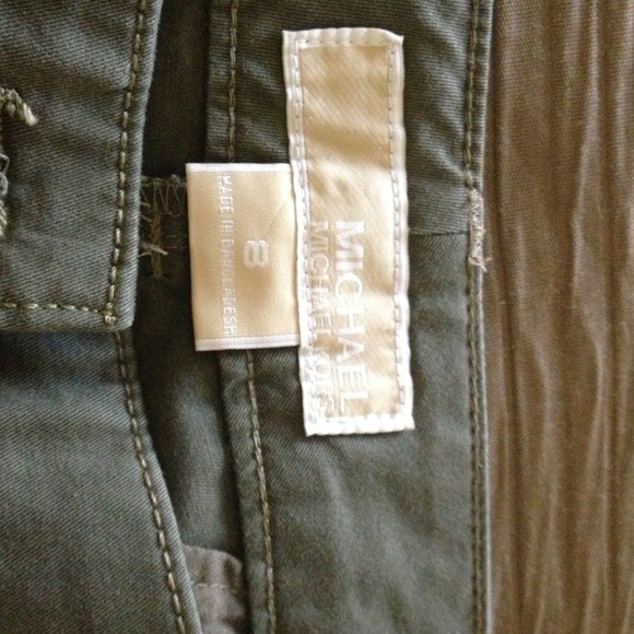 Michael Khor olive color pants adorable