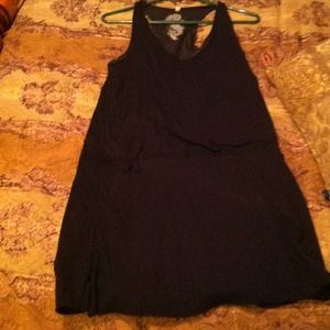 Black swim suit cover up