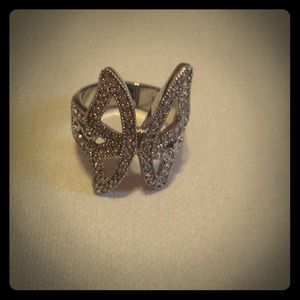 Butterfly ring fashion piece