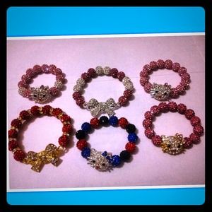 💸Sale💸Sale💸Shamballa crystal bracelets 2 for 25