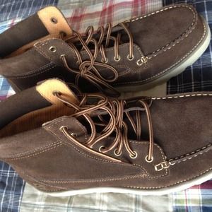 Perry Ellis Moc Toe Boots Sz.11